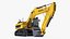 3d model hydraulic excavator names