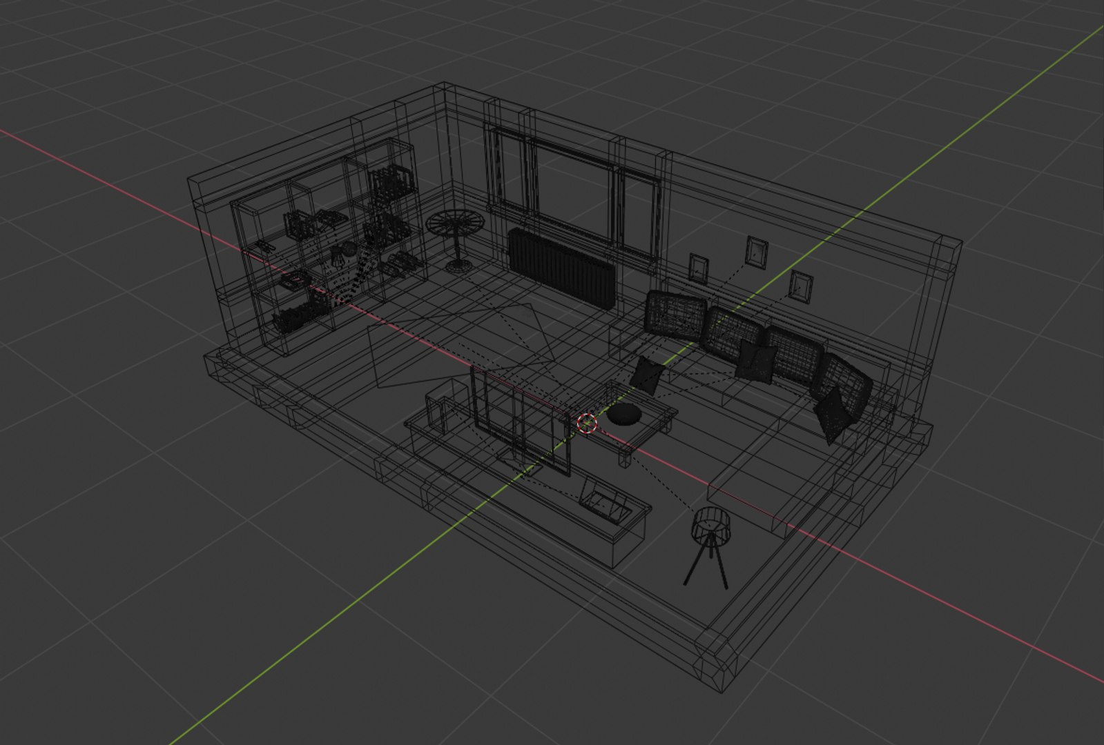 Free Room Interior Model - TurboSquid 1588574