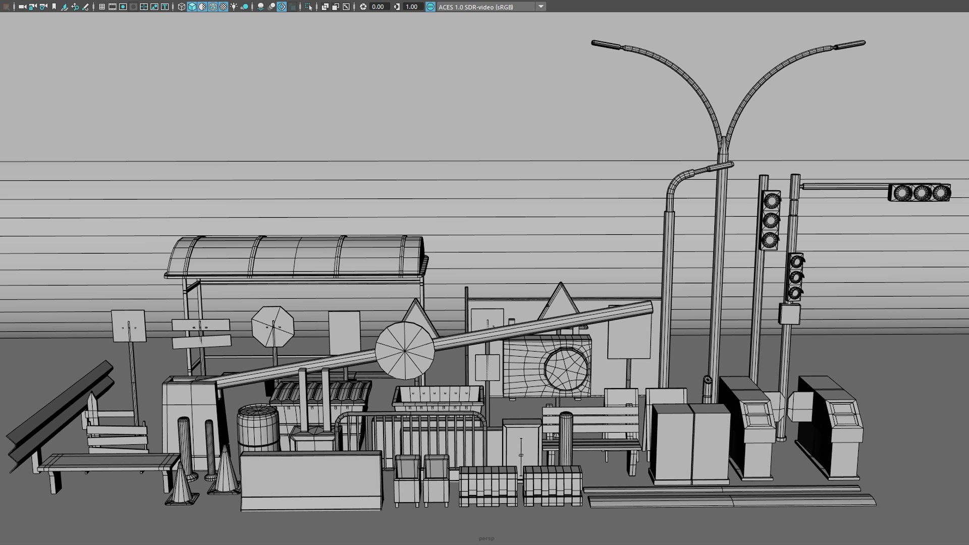 City Props 3D - TurboSquid 1830528