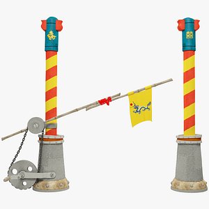 3D old barrier