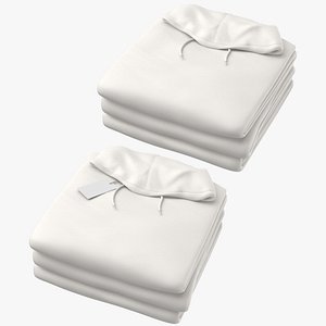 Male Hoodie Folded Stacked