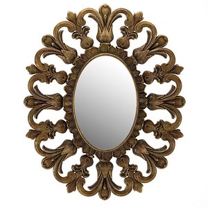 3D decor mirror