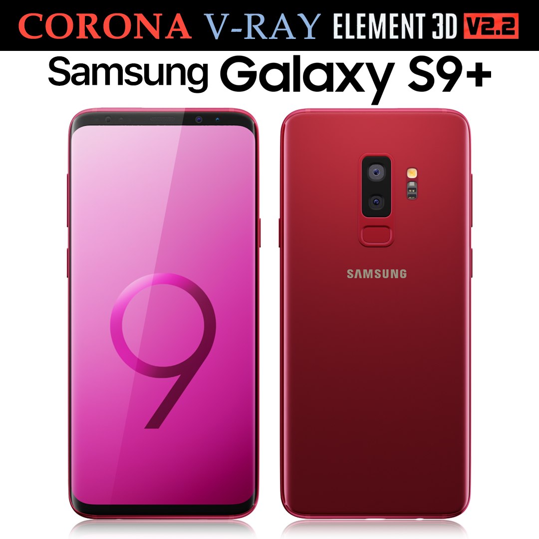 samsung s9 plus burgundy red