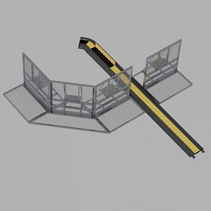 3D scene stage lighting