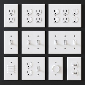 US electrical outlets and switches