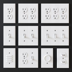 US electrical outlets and switches