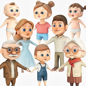 Big Cartoon Family Collection