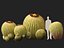 Echinocactus grusonii - Cactus Golden Barrell - HighPoly e LowPoly inclusi