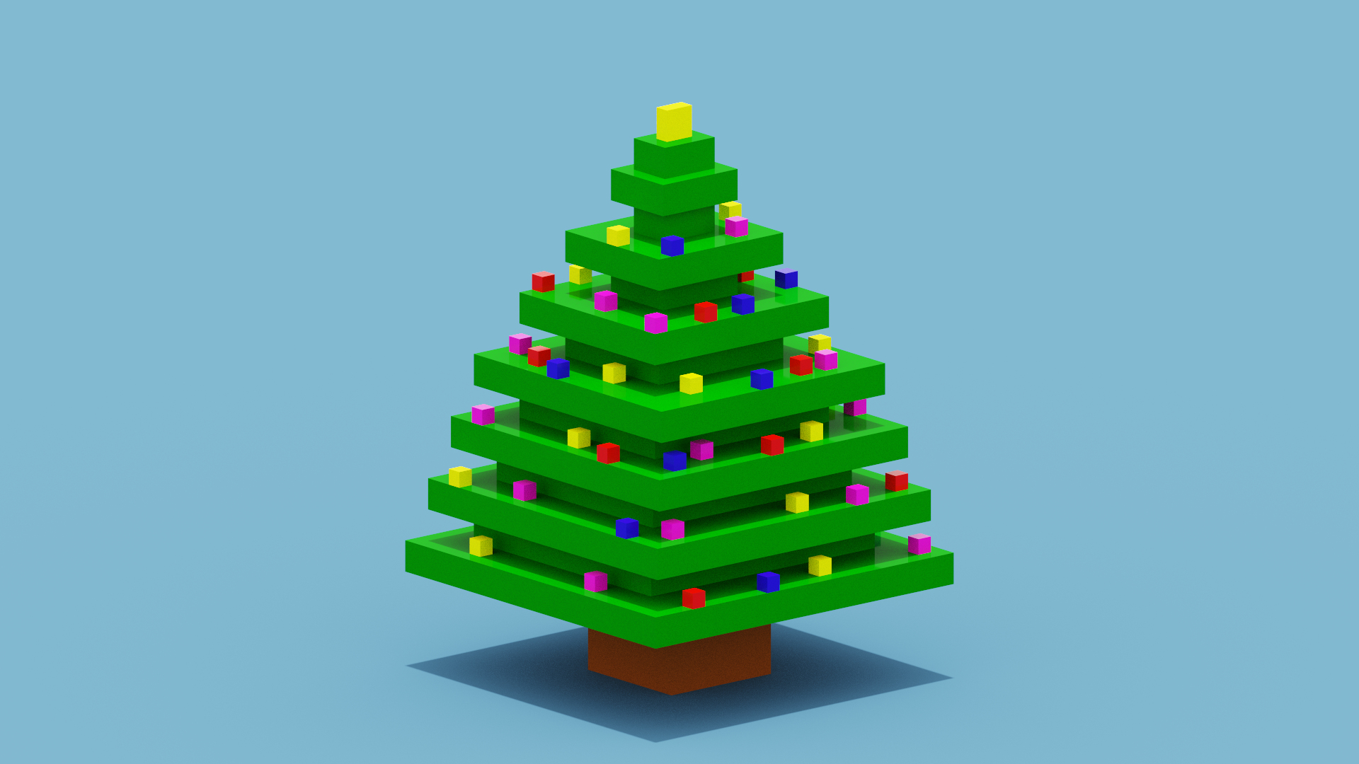 Voxel Christmas Tree 3D https://p.turbosquid.com/ts-thumb/5y/D9723U/BU/s/png/1671274102/1920x1080/turn_fit_q99/25bd03b168a574d12af684c2f412963c1d45dc8d/s-1.jpg