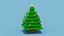 Sapin de Noël Voxel