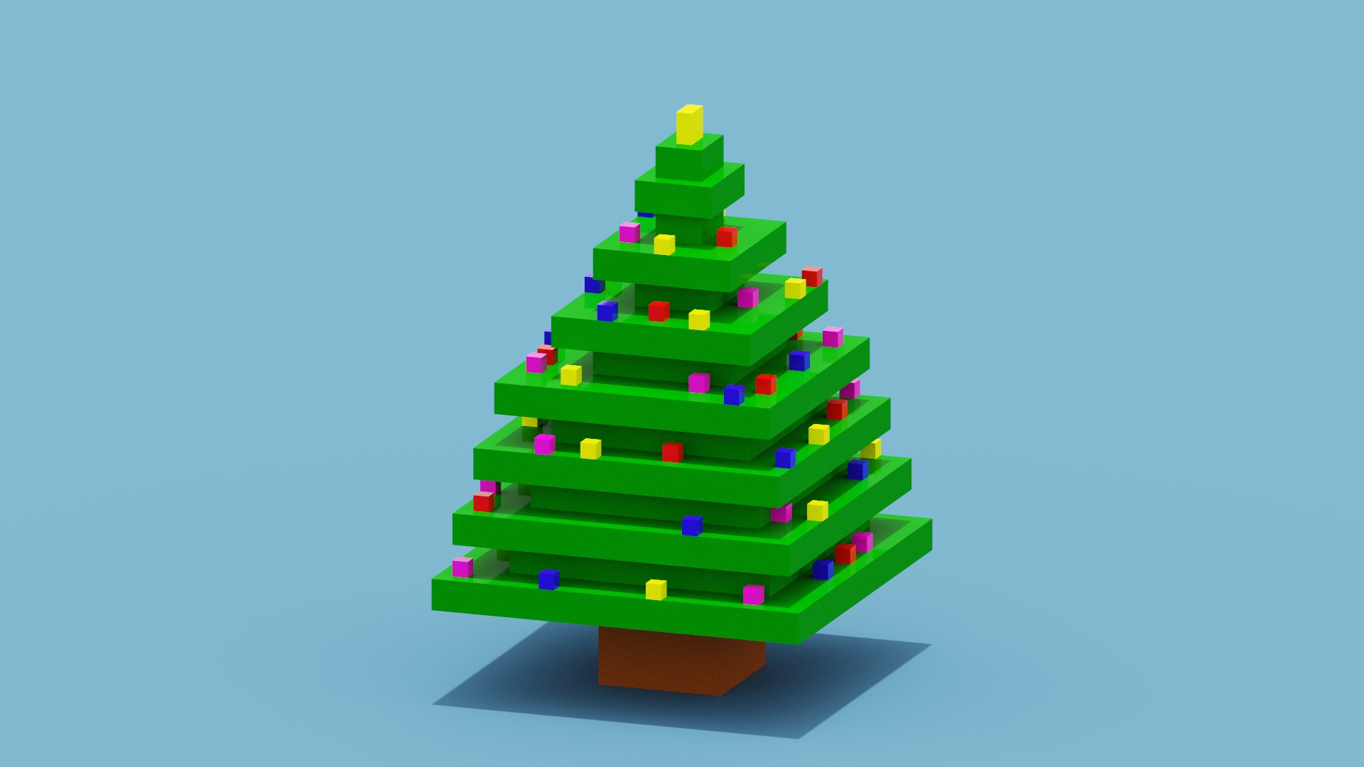 Voxel Christmas Tree 3D https://p.turbosquid.com/ts-thumb/5y/D9723U/dc/spin202212170246390005/png/1671273844/1920x1080/fit_q87/c69ff86df66734aa245b53afb1d91b7de9f13b3b/spin202212170246390005.jpg