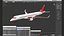 Mitsubishi SpaceJet M90 Exterior Only