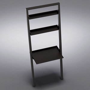 Crate&Barrel - Sloane Espresso Leaning Desk