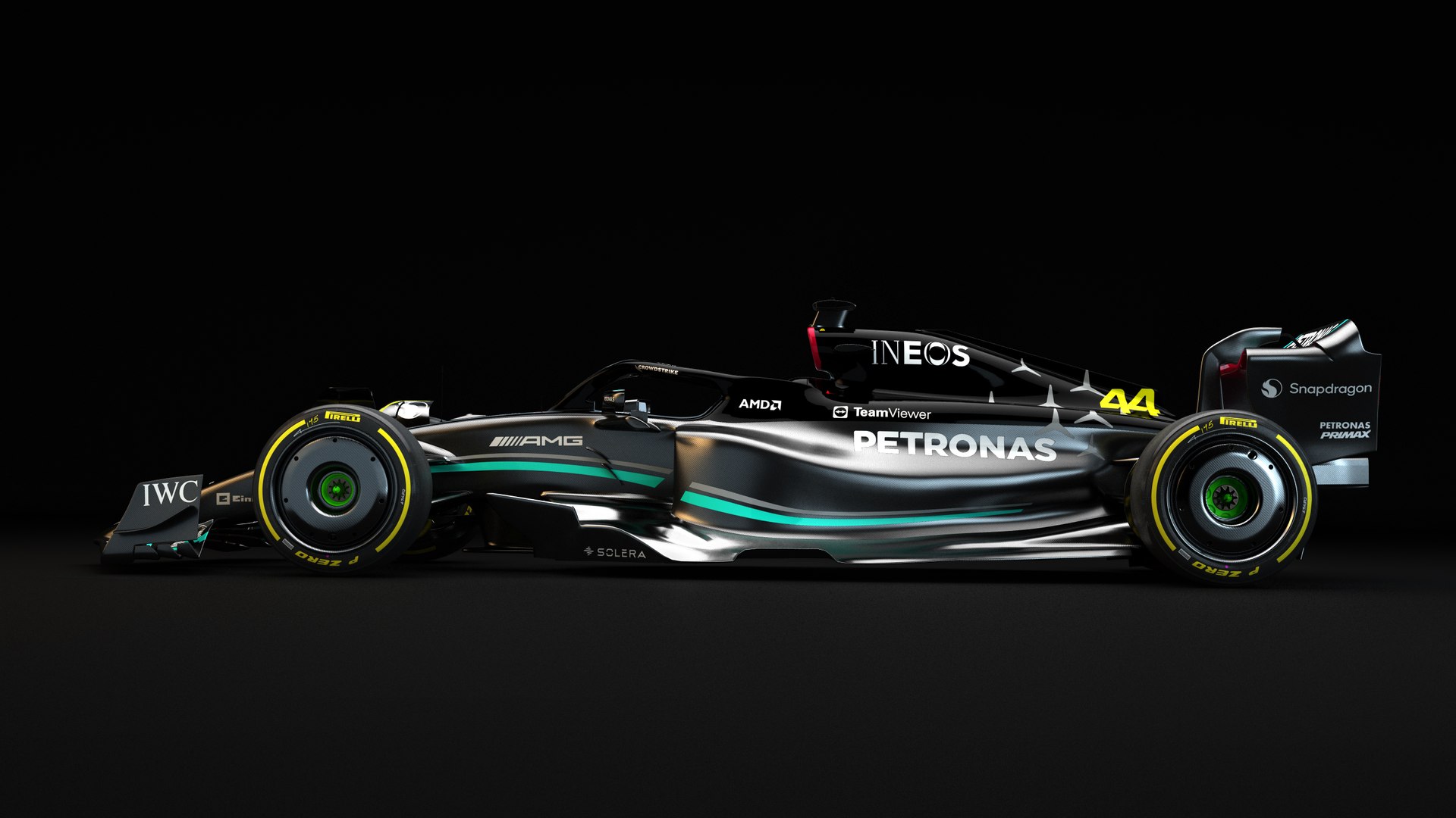 3D Model F1 Mercedes W14 Season 2023 - TurboSquid 2038804