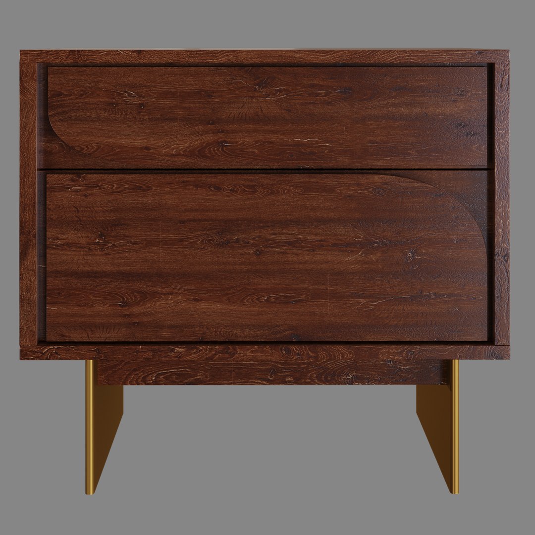 Bedside Table Keala By Made Model - TurboSquid 2342650