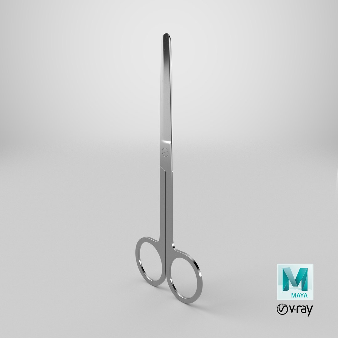 Surgical Scissor 3D https://p.turbosquid.com/ts-thumb/5y/LiXAno/Ov/stemcell_maya_vray_render/png/1720100951/1920x1080/fit_q87/df9de080d34204a92fdda335394e3295c1e44b73/stemcell_maya_vray_render.jpg