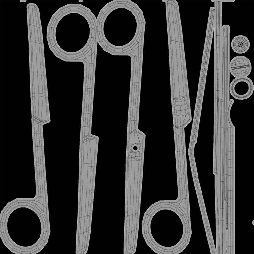 Surgical Scissor 3D https://p.turbosquid.com/ts-thumb/5y/LiXAno/uH/uv_layout/png/1688469544/1920x1080/fit_q87/42ad8dfcc250ed5ab4efa698e8b6d7a7c176445c/uv_layout.jpg