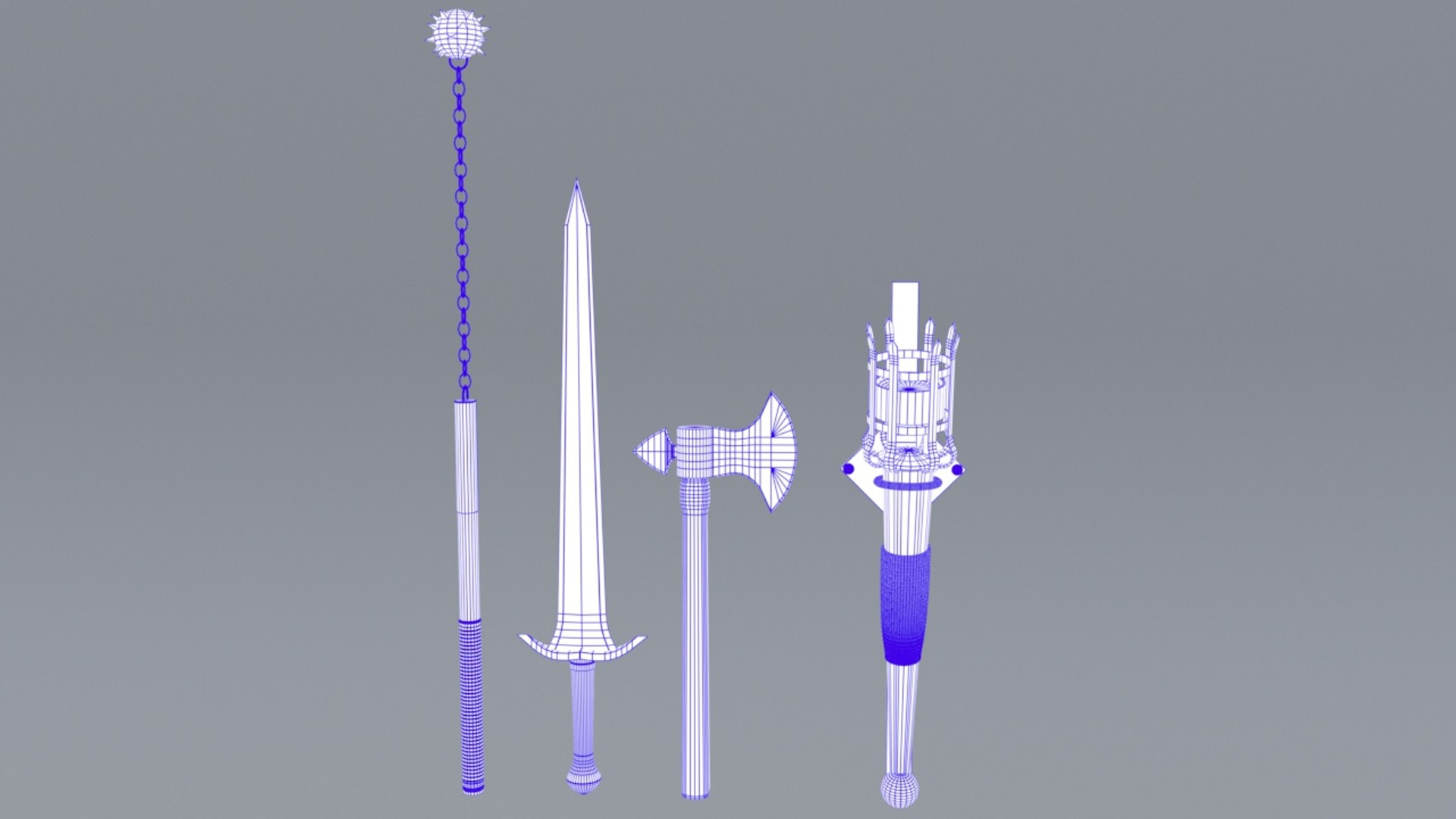 props weapons medieval 3D https://p.turbosquid.com/ts-thumb/5y/NPQkuW/wBRQgmO6/wireframe3/jpeg/1547076274/1920x1080/fit_q87/ae8bd8b5b49057220cd1a85f94e1b6c012fbca0c/wireframe3.jpg