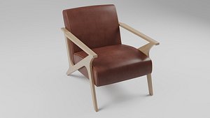 3D melrose arm chair model