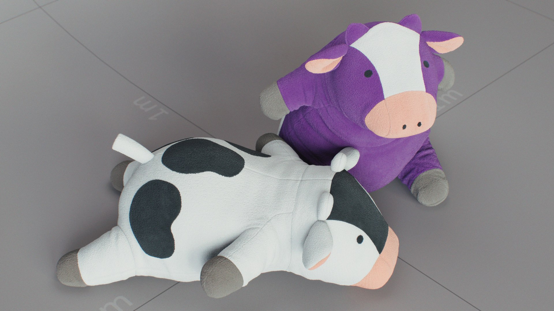 Plush Cow model https://p.turbosquid.com/ts-thumb/5y/TNXD71/2W/plush_cow_beauty_27/jpg/1757272632/1920x1080/fit_q87/0387d0897dadd15cafcc08cfda512191f105e145/plush_cow_beauty_27.jpg