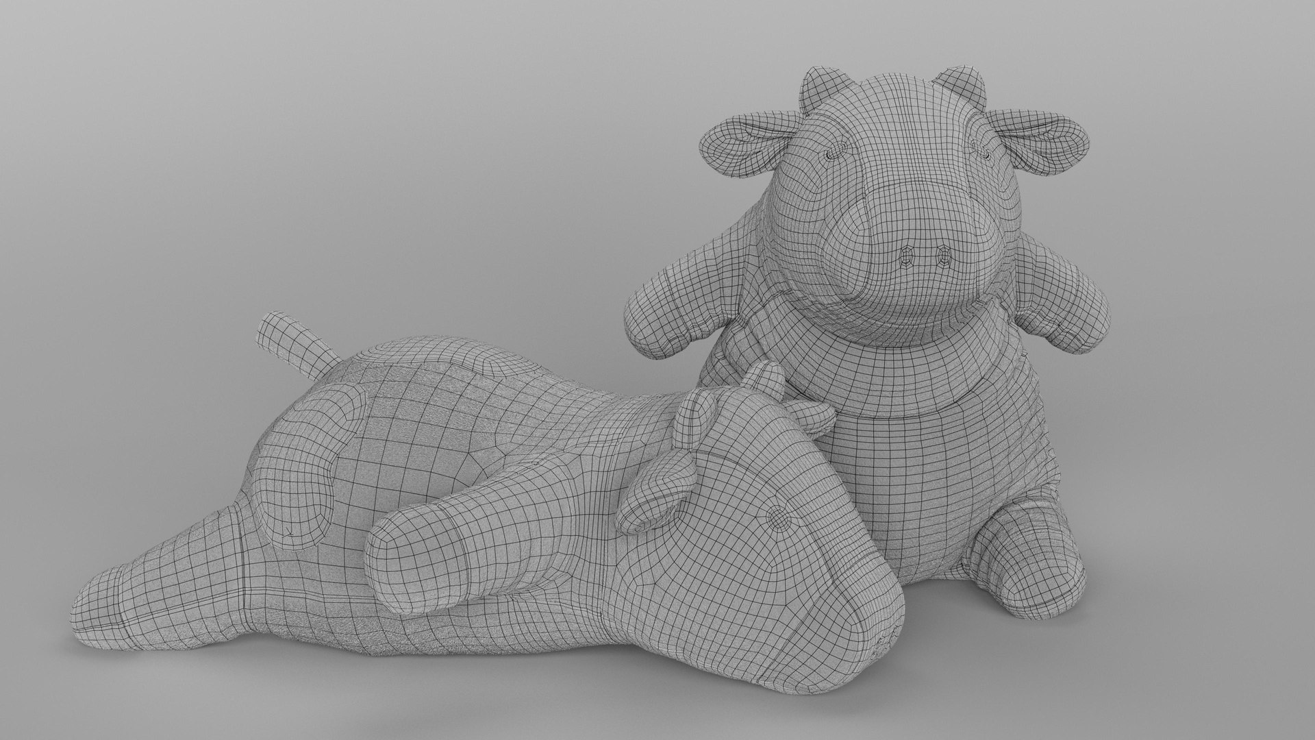 Plush Cow model https://p.turbosquid.com/ts-thumb/5y/TNXD71/pD/plush_cow_shadewire_26/jpg/1756972921/1920x1080/fit_q87/73229aa102684bf948e0460e8974ea2fd3c14f99/plush_cow_shadewire_26.jpg