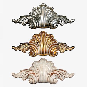 3D model Classic carved 115