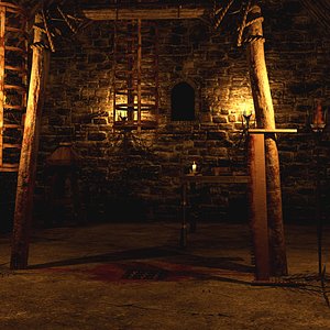 3d model medieval torture