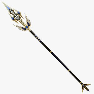 Fantasy Trident 05 All PBR Unity UE Textures Included