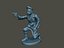 Officier allemand ww2 Shoot accroupi G5