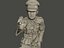Officier allemand ww2 Shoot accroupi G5