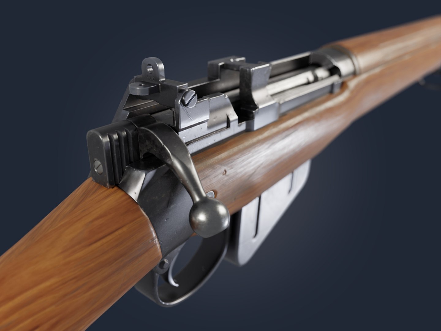 Lee-Enfield No 4 MkI rifle - Midpoly PBR 3D https://p.turbosquid.com/ts-thumb/5y/Z2xkUq/aP/leeenfieldno4mki004/jpg/1673024535/1920x1080/fit_q87/64e7293f7b5c669339af67a031f3e2ccebb6b6c3/leeenfieldno4mki004.jpg