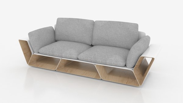 max upholstered sofa