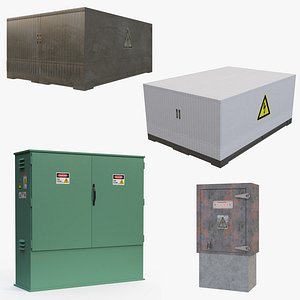 Electrical Control Box Collection II 3D
