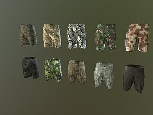 camouflage pbr 3D