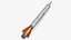 Aluminium Dart Syringe Genia 3D