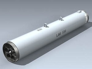 3d lau-131 rocket pod