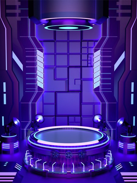 modelo 3d 3D cool purple - TurboSquid 2037539