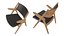 Carl Hansen CH28 Wood Leather Chair low-poly