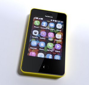 nokia asha 501 dual obj