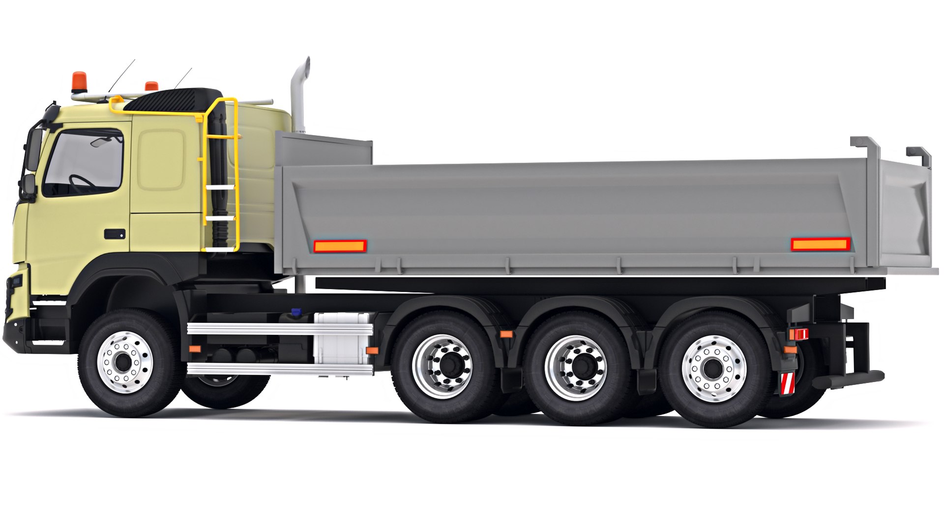 Volvo FMX 8X4 Tridem 3D Model $199 - .max .obj .fbx .ma .c4d - Free3D