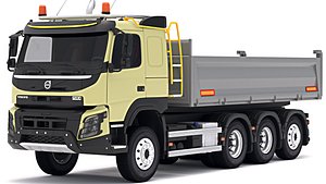 Volvo FMX Tridem Tipper Truck 8x4