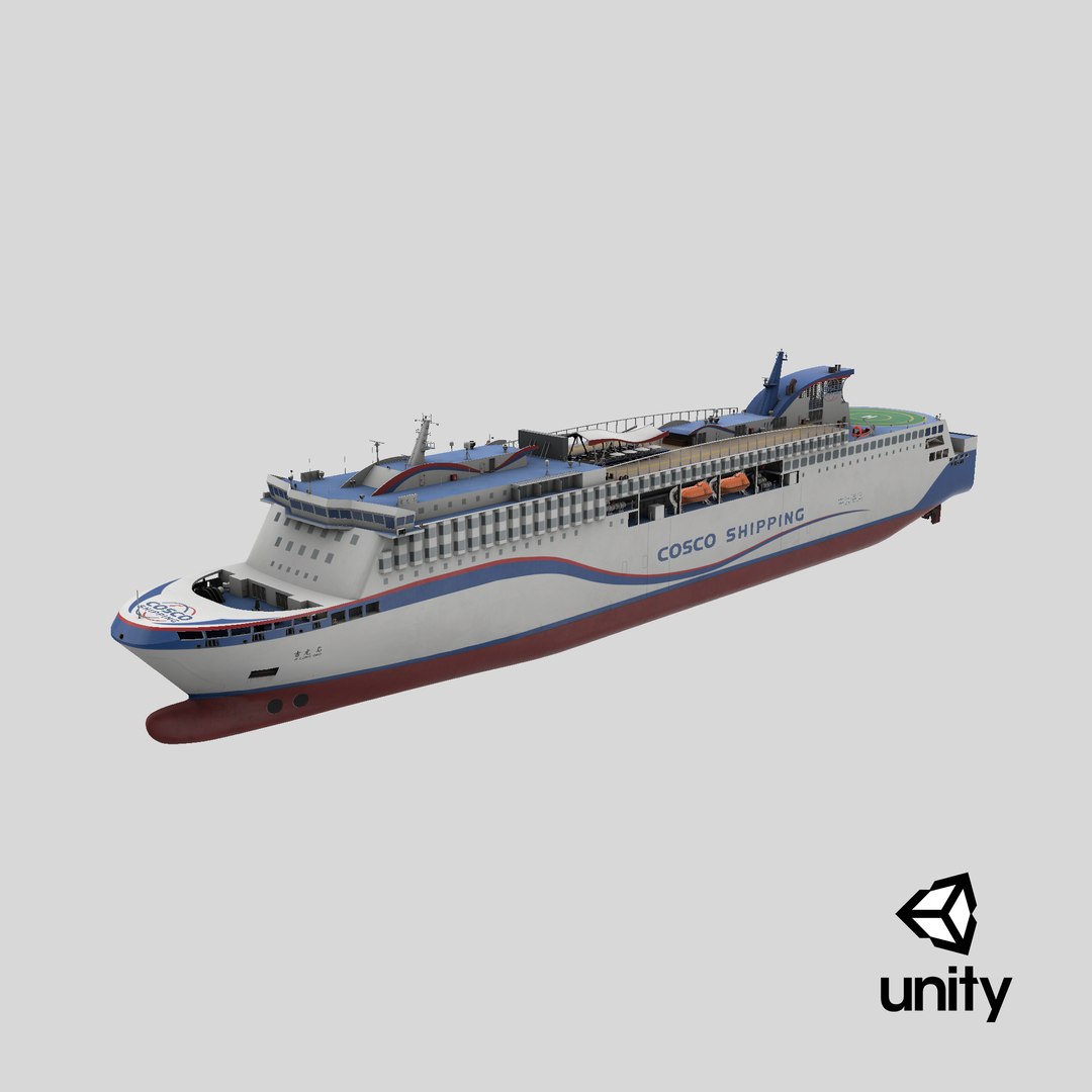 3D Ji Long Dao Passenger Ro-Ro Vessel https://p.turbosquid.com/ts-thumb/5z/2ftpxk/Aw/stemcell_unity_render/png/1721678767/1920x1080/fit_q87/cdec8a5819014a6b3990b55548f35462b2a586aa/stemcell_unity_render.jpg