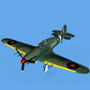 Hawker Hurricane MKII V01 model