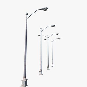American 70's Lampost