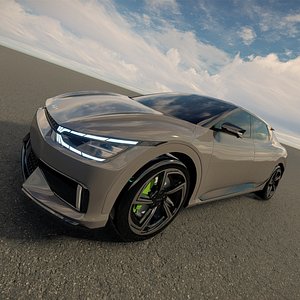 Kia EV6 GT 2022 3D 3D model