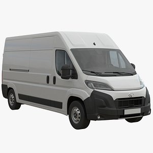 3D 2024 Toyota Proace Max L3H2 Detailed interior