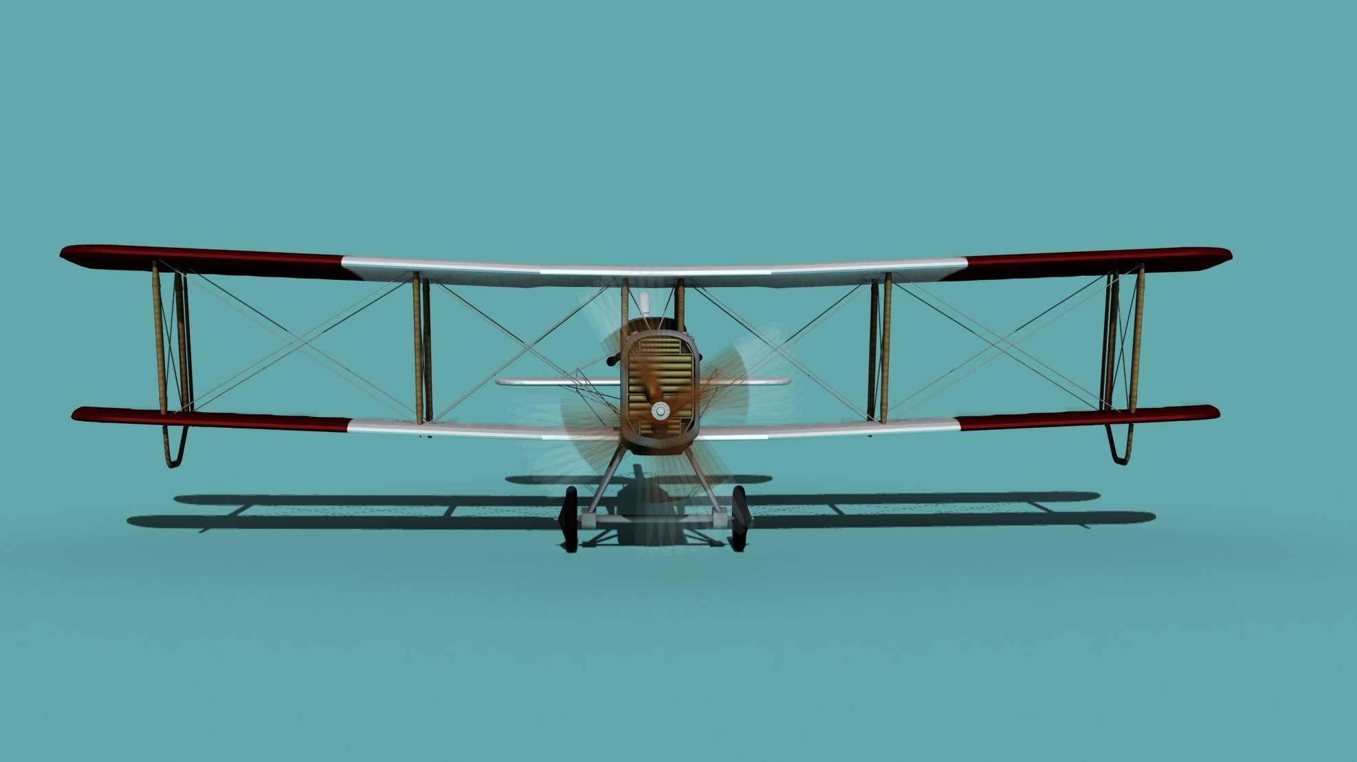 3D Airco DH4 Johnson Bros Oil Co model TurboSquid 1752003