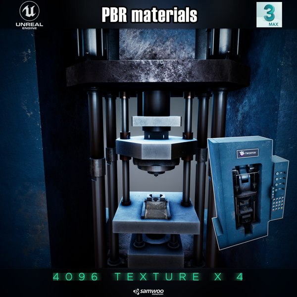 Press 3D model - TurboSquid 1505867