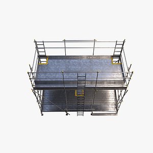 3D scaffolding metallness