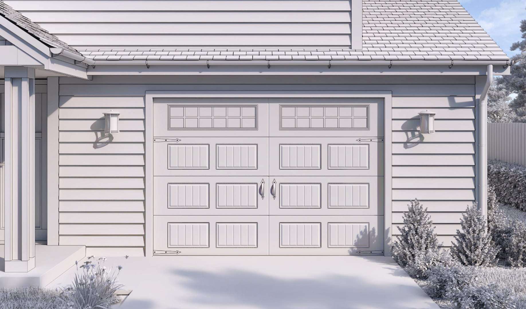 Garage Door 13 Model TurboSquid 1980890